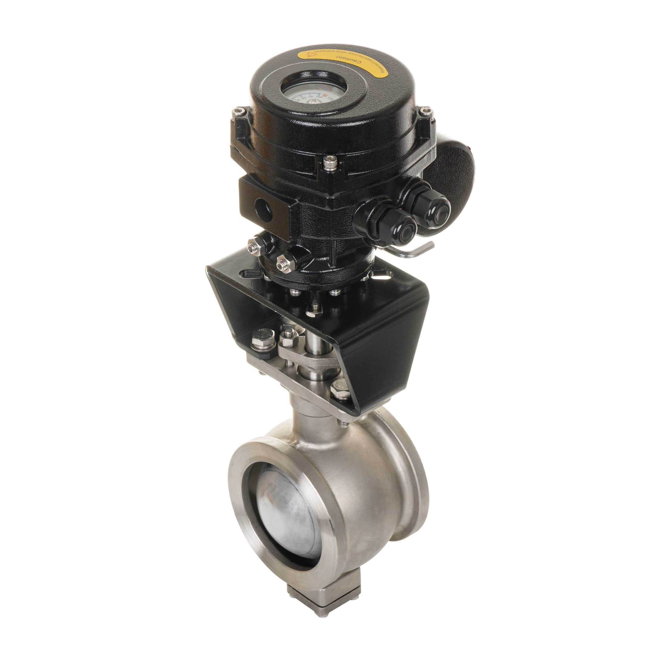 电动V型球阀OEM生产厂家 工业自动化的快速发展和智能制造的兴起，电动v型球阀作为关键的流体控制设备，其在各行各业的应用越发广泛。合力自动化作为电动v型球阀oem生产厂家，不仅仅是满足市场需求，更是在推动工业进步和提升生产效率方 第2张