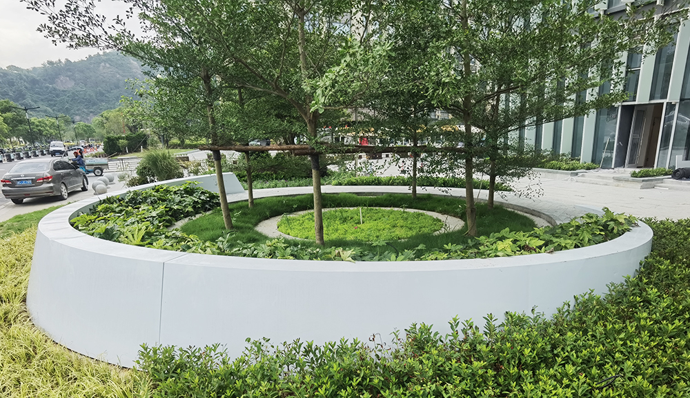 玻璃钢树池 探索绿色未来：玻璃钢树池的魅力 第2张